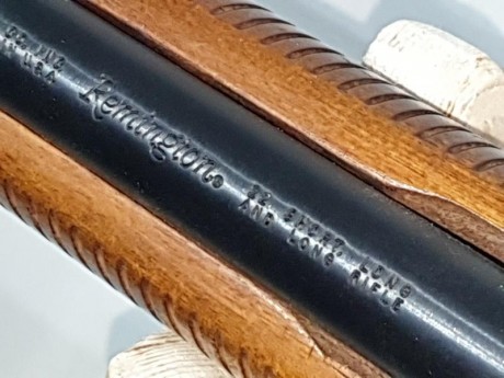 Vendo esta preciosa Remington 572 Fieldmaster cal.22 de corredera. Una carabina muy dificil de ver por 12