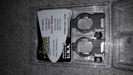 vendo anillas warne maxima tactical series para visores de 30mm altas para visores de campana de 40mm 01
