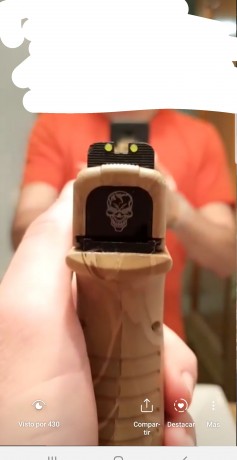 Tan solo tiene 2 partidas, tengo funda, pernera, modelo de pistola real. La pistola tiene carcasa real.
Su 02