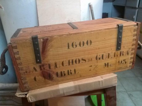 Medidas (LxFxA) 61x24x26 cm.
Peso 8kl.
Conserva en perfecto estado todas las incripciones y otros elementos, 01