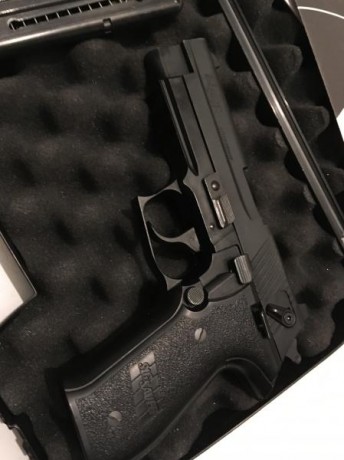 Vendo Sig Sauer Cal. 22lr.
Perfecto estado y muy muy poco uso.
Esta como nueva.
Disparador afinado y regulado.
Esta 02