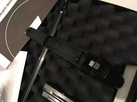 Vendo Sig Sauer Cal. 22lr.
Perfecto estado y muy muy poco uso.
Esta como nueva.
Disparador afinado y regulado.
Esta 00