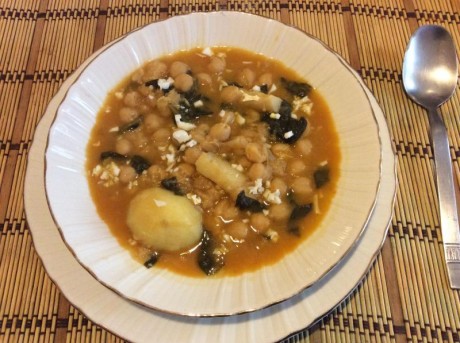 Hoy para comer acelgas hervidas y chuletón de vaca gallega vieja con seis semanas de maduración en cámara 50
