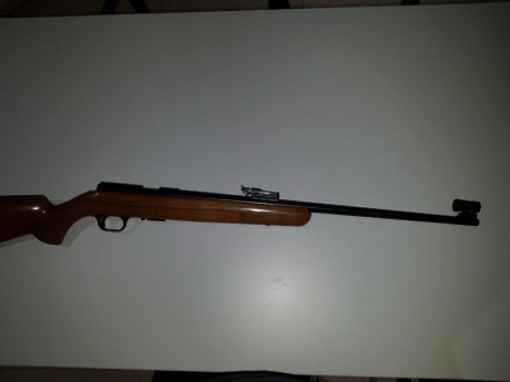 Hola, vendo carabina Browning (22lr) en perfecto estado, cerrojo rectilinio y zurdo, es toda una rareza 01