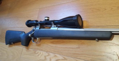 Cambio rifle Sako 85 Carbonlight por Rifle express.
Como nuevo. Lo tengo desde hace unos meses.
Calibre 01