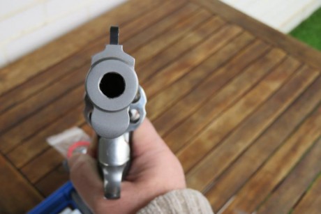 Vendo mi revolver S&W modelo 686 4 pulgadas 357/38 en perfectas condiciones, con maletín original 20