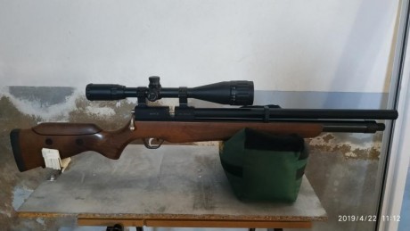 Hola le presento mi nueva carabina la cual le tenía muchas ganas ya que su estética me encanta. No está 02