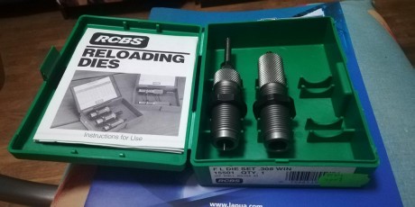 Vendo dies RCBS 308 Win en perfecto estado.
 
Vendidos 00