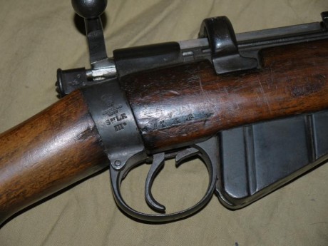 Vendo fusil Enfield SMLE III de 1917, cal 303 british, buen estado, con portafusil y bayoneta. Guiado 00