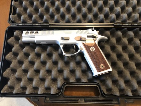 Buenos días. 

Vendo esta pardini gt9 cromada de 6” impecable. 
Es del año 2016 y muy poco usada por tener 02