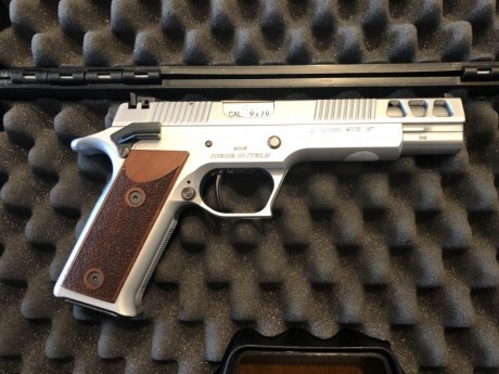 Buenos días. 

Vendo esta pardini gt9 cromada de 6” impecable. 
Es del año 2016 y muy poco usada por tener 01