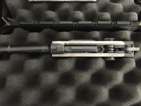 Se vende Luger de 1914 en excelente estado, pavón original, numeraciones coincidentes excepto: cargador, 01