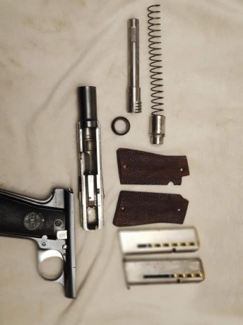    Rebajada a 300 € Dispone de indicador de bala en recamara y arma montada con portes en Peninsula -vendo-astra-3000-con-pavon-perfecto-original-quiada-en-f-Dispone 00