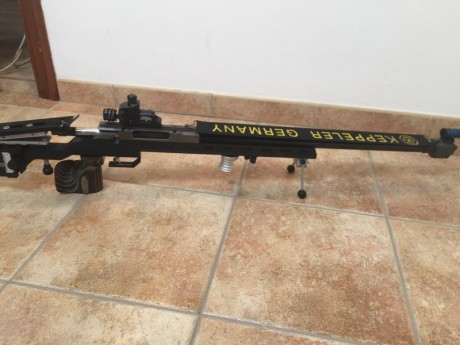VENDO MI RIFLE DE TIRO KEPPELER 300 METROS CON K09 EN CAL 308 win.
UN RILFE SEMINUEVO ,VENDO POR DEJAR 30