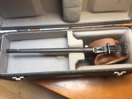 VENDO HAMMERLI 106  MODALIDAD 50 METROS, ESTUCHE ORIGINAL, MECANICA EN UN ESTADO   MUY  BUENO.
CACHA PARA 30