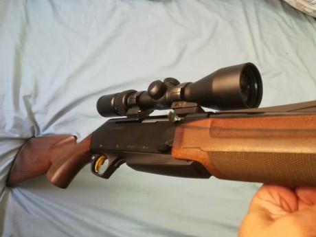 Vendo rifle semiautomatico browning fn long track calibre 30-06. Con visor optalens 1,5-6x42 y un segundo 02