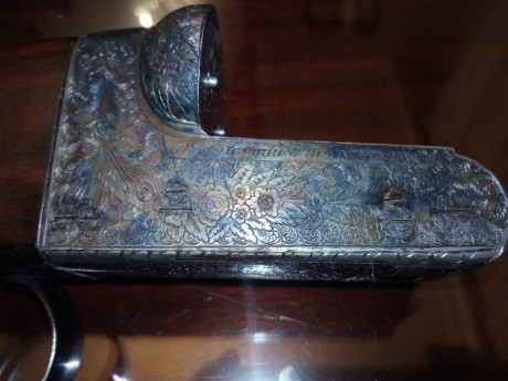 Vendo escopeta paralela AyA modelo XXV
Tipo boxlock (pletina corta). Muy ligera (sólo 2850 gramos). Cañones 12