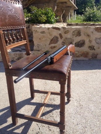 vendonesta weihrauch HW80 en 5.5 con el cañon largo de serie.
Tiene ligeras marcas de uso en la culata 02