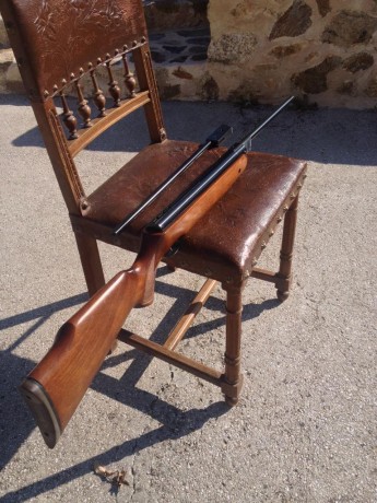 vendonesta weihrauch HW80 en 5.5 con el cañon largo de serie.
Tiene ligeras marcas de uso en la culata 01