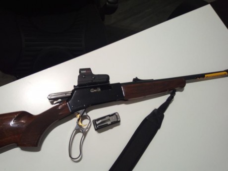 Buenas, vendo un browning blr en el potentisimo calibre 450 Marlin. El mejor palanquero de todos los tiempos. 02