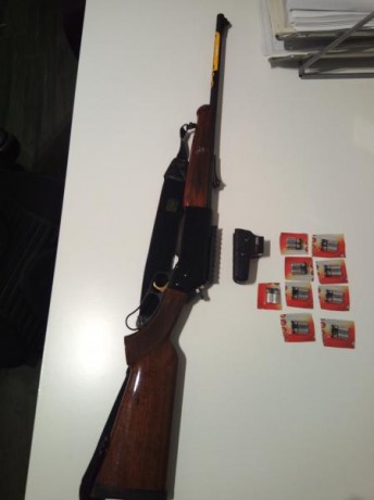 Buenas, vendo un browning blr en el potentisimo calibre 450 Marlin. El mejor palanquero de todos los tiempos. 01
