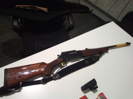 Buenas, vendo un browning blr en el potentisimo calibre 450 Marlin. El mejor palanquero de todos los tiempos. 00