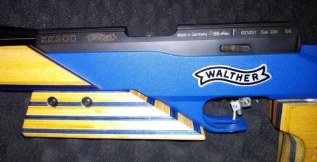 Vendo Walther kk300 Alutec en perfecto estado. 2000€ + portes. 12