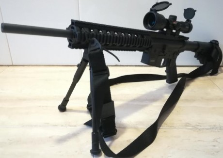   SE PUEDE CERRAR.

VENDIDOS EL VISOR Y LA CORREA.

VENDIDA LA CARABINA Y DOS CARGADORES.

VENDIDOS LOS 22