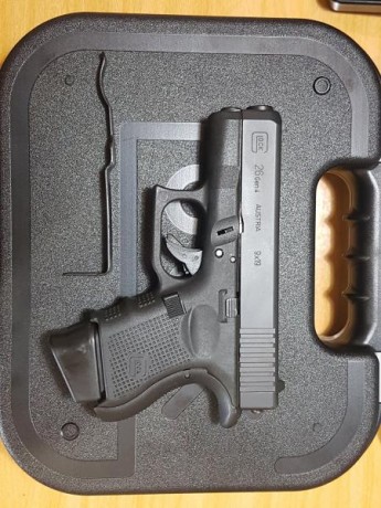 Hola a todos.
Vendo Glock 26, 4ª GEN, comprada en abril de 2017 y en impecable estado.
La venta consta 00
