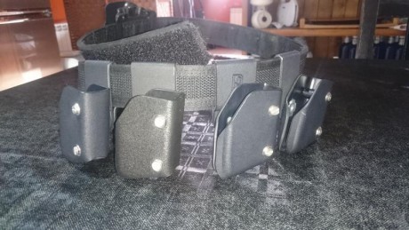 Arma usada en una sola tirada después de realizar el curso i.p.s.c. Vendo por dejar modalidad. 
El equipo 01