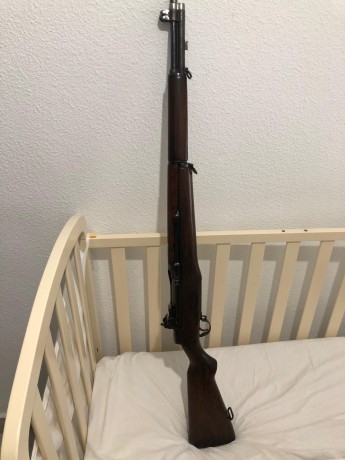 Vendido. Se puede cerrar 

Hola vendo un M1 Garand 
Esta impecable maderas  cañón mecanismos etc
Pido 00