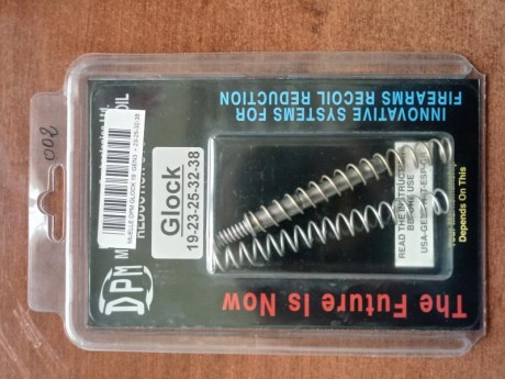 Vendo muelle recuperador para glock 19. 23. 25. 32. 38 gen 3 esta sin usar 50€ 01