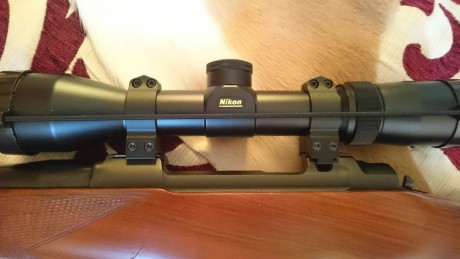 Vendo este rifle en estado impoluto con 17 tiros y monturas a estreno Warne fijas con visor Nikon Monarch 02