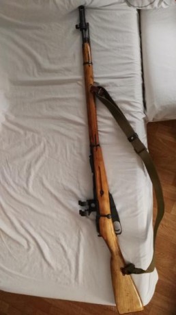 Vendo éste rifle Mossin-Nagant 91/30 sniperizado Es del año 1927 , por lo que creo que habrá combatido 02