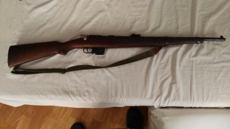 Vendo ésta carabina Destroyer del calibre 9 mm. Largo . El metal se encuentra en buen estado . Se mandó 02