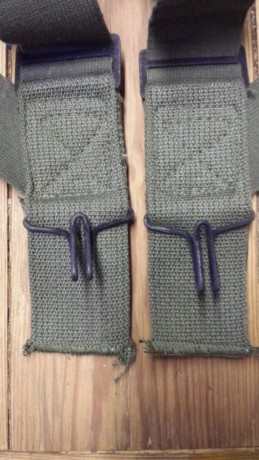 Vendo 8 pares de tirantes elásticos del ejército americano, de uso en Vietnam y posterior. Muy útiles 20