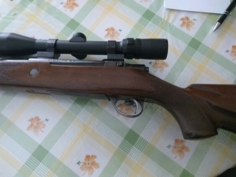 Vendo rifle de cerrojo marca Sako en calibre 30-06. Modelo L61r, tiene sus años pero funciona perfectamente. 02