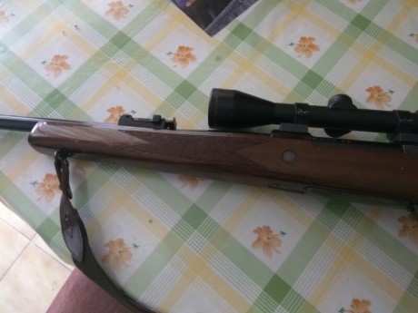 Vendo rifle de cerrojo marca Sako en calibre 30-06. Modelo L61r, tiene sus años pero funciona perfectamente. 10