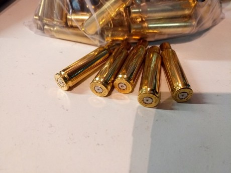 Vendo:
 Vainas Lapua 308 W un solo disparo 200 UD.   VENDIDAS 

Precio 25€ las 100. portes aparte.

Vainas 01