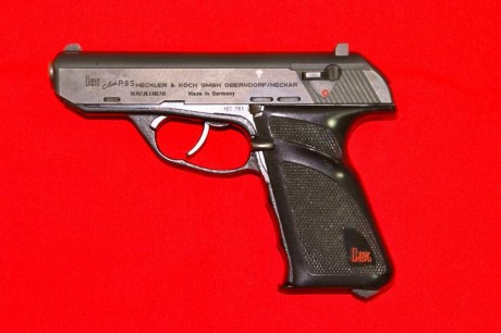  - RESERVADA - Vendo pistola  HECKLER UND KOCH  P-9 S.   Cal. 9 mm. Pb.  En perfecto estado de funcionamiento. 00