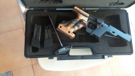 Buenas tardes  
Por motivos de cupo en mi licencia,pongo a la venta mi walther gsp calibre 32 en muy buen 00