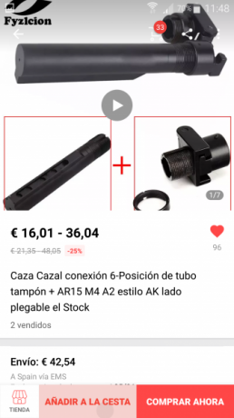 Buenas, estoy buscando un culatin de estos plegables, por si alguien lo tiene y lo quiera vender. Saludos 11