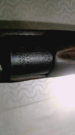En venta Mauser español del año 1951, con el cuño Fabrica de armas La Coruña,  inutilizado. Cañón perforado 02