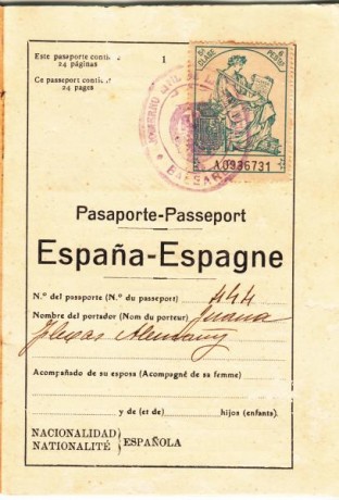  EN RECUERDO Y HOMENAJE A LOS QUE YA NO ESTÁN. 

Si pones en  GOOGLE    PASAPORTES EN LA MEMORIA   da 81