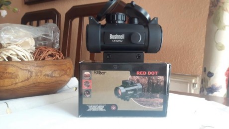 Sigo vaciando el armero: Vendo punto rojo Bushnell sin estrenar 35 euros puesto en casa 01