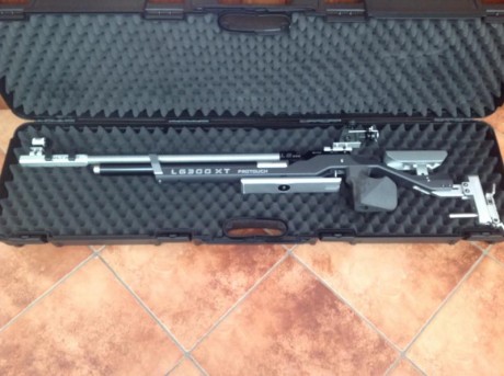 Vendo carabina Walther lg300 con su maletín original, con las herramientas, manuales y blanco de pruebas, 01