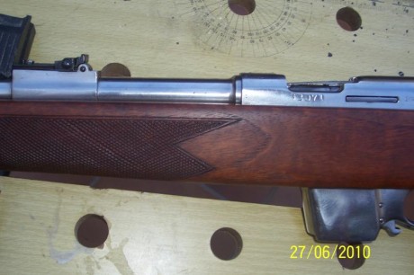 Vendo cargador para carabina Destroyer 9 largo.
Esta usado pero en buenas condiciones de chapa, sin oxido 102