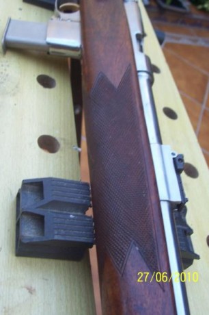 Vendo cargador para carabina Destroyer 9 largo.
Esta usado pero en buenas condiciones de chapa, sin oxido 121