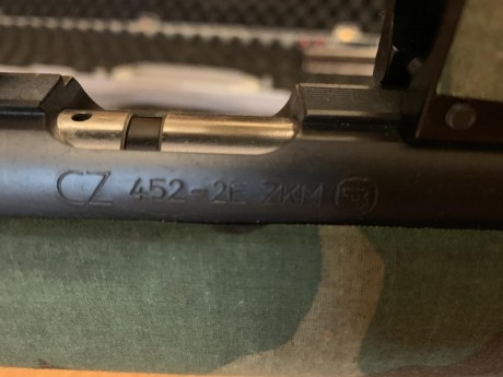 Carabina Cz 452 con cañón roscado,gatillo aligerado con muelle original,  visor con monturas tasco 10-40x50 01