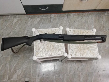 Muy cuidada, capacidad7+1.recamara magnun cañon liso cilindrico de 51.roscas y bases de acero warne. Balea 10